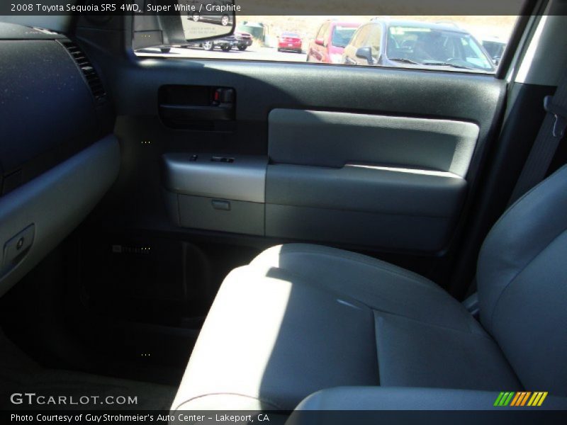 Super White / Graphite 2008 Toyota Sequoia SR5 4WD