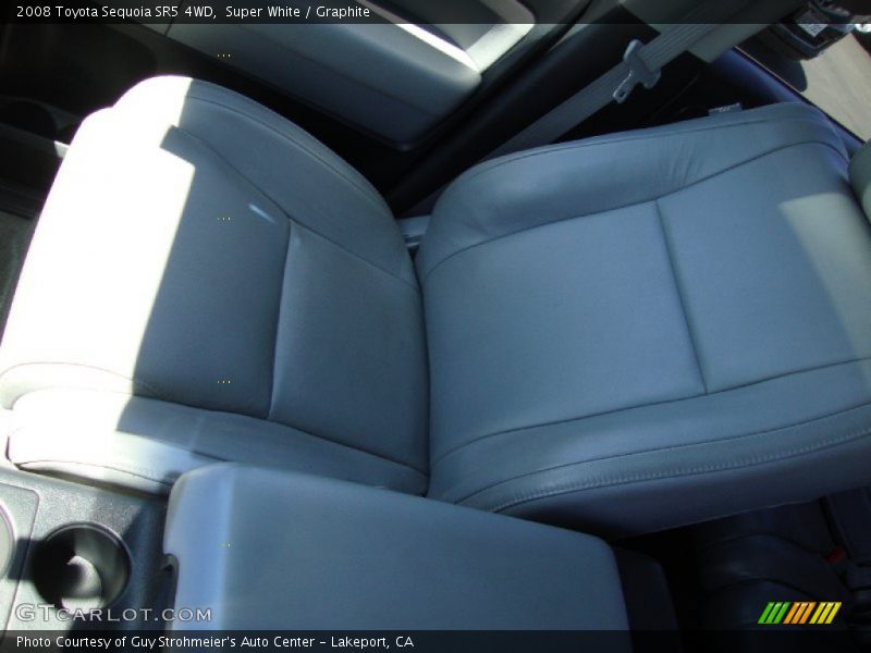 Super White / Graphite 2008 Toyota Sequoia SR5 4WD