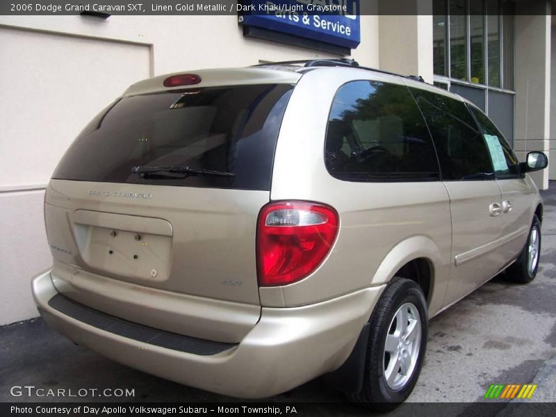 Linen Gold Metallic / Dark Khaki/Light Graystone 2006 Dodge Grand Caravan SXT