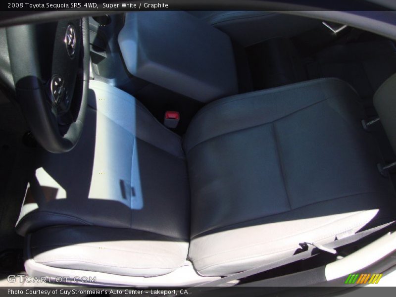 Super White / Graphite 2008 Toyota Sequoia SR5 4WD