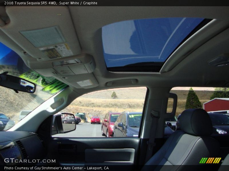 Super White / Graphite 2008 Toyota Sequoia SR5 4WD