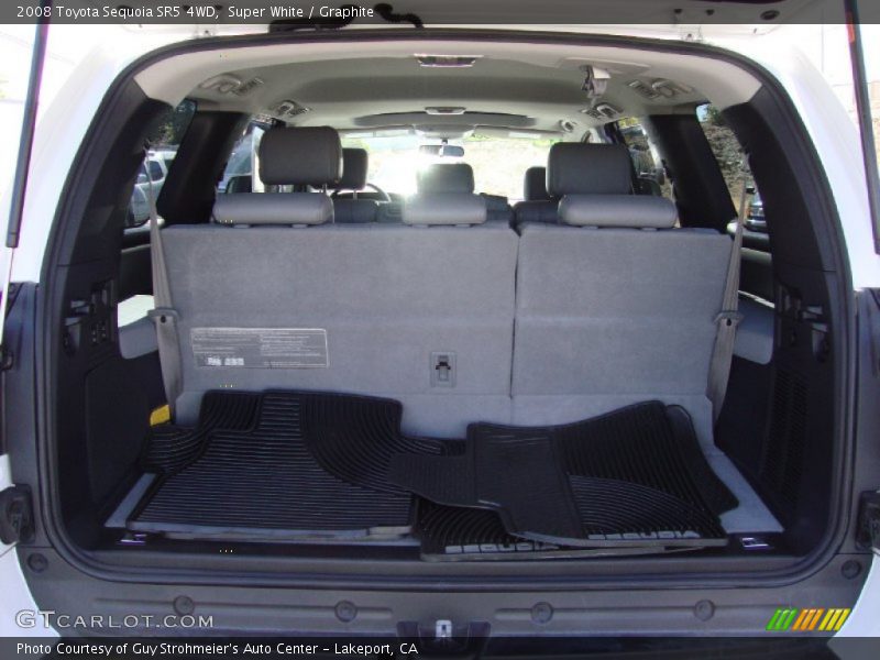 Super White / Graphite 2008 Toyota Sequoia SR5 4WD