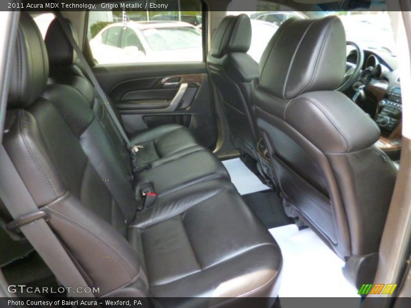 Grigio Metallic / Ebony 2011 Acura MDX Technology