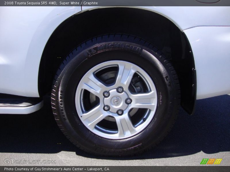 Super White / Graphite 2008 Toyota Sequoia SR5 4WD