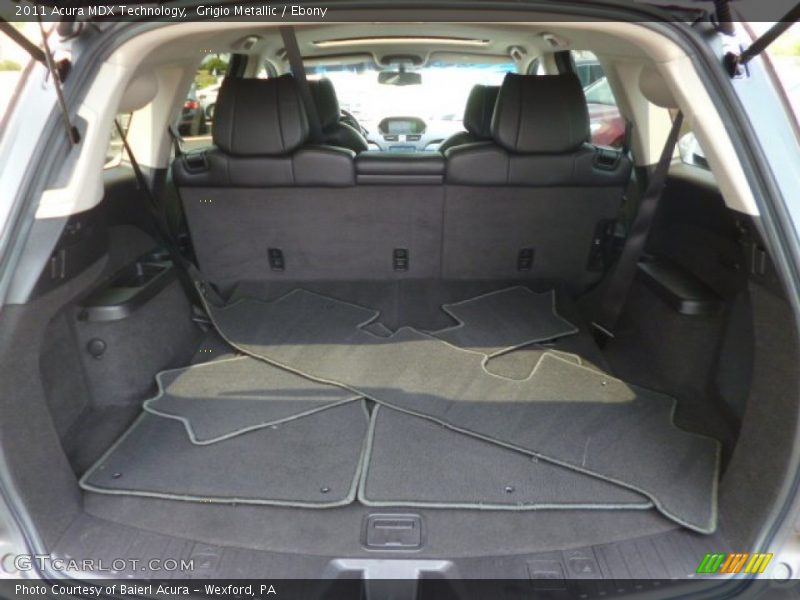Grigio Metallic / Ebony 2011 Acura MDX Technology