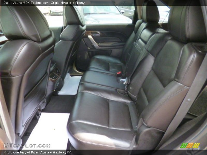 Grigio Metallic / Ebony 2011 Acura MDX Technology
