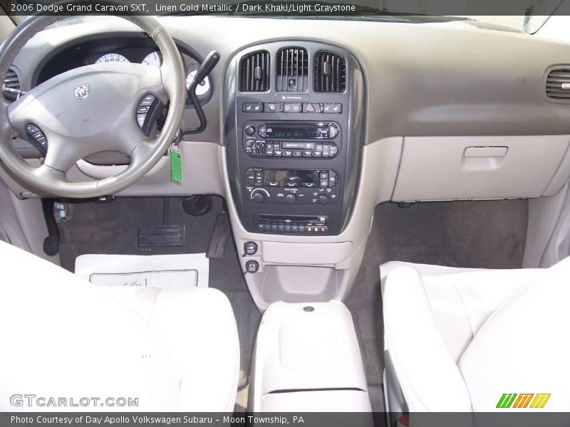 Linen Gold Metallic / Dark Khaki/Light Graystone 2006 Dodge Grand Caravan SXT