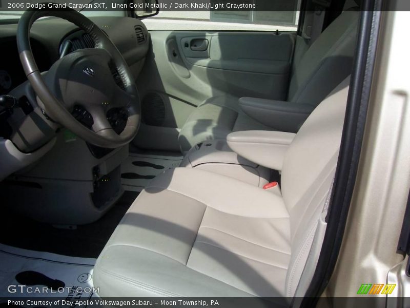 Linen Gold Metallic / Dark Khaki/Light Graystone 2006 Dodge Grand Caravan SXT