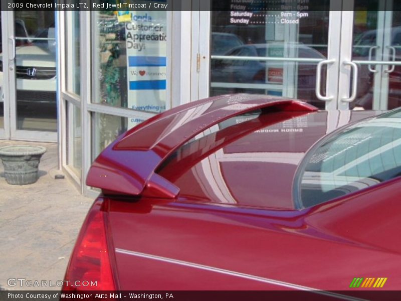 Red Jewel Tintcoat / Gray 2009 Chevrolet Impala LTZ