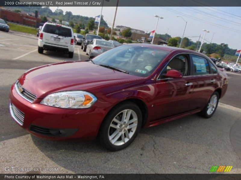 Red Jewel Tintcoat / Gray 2009 Chevrolet Impala LTZ