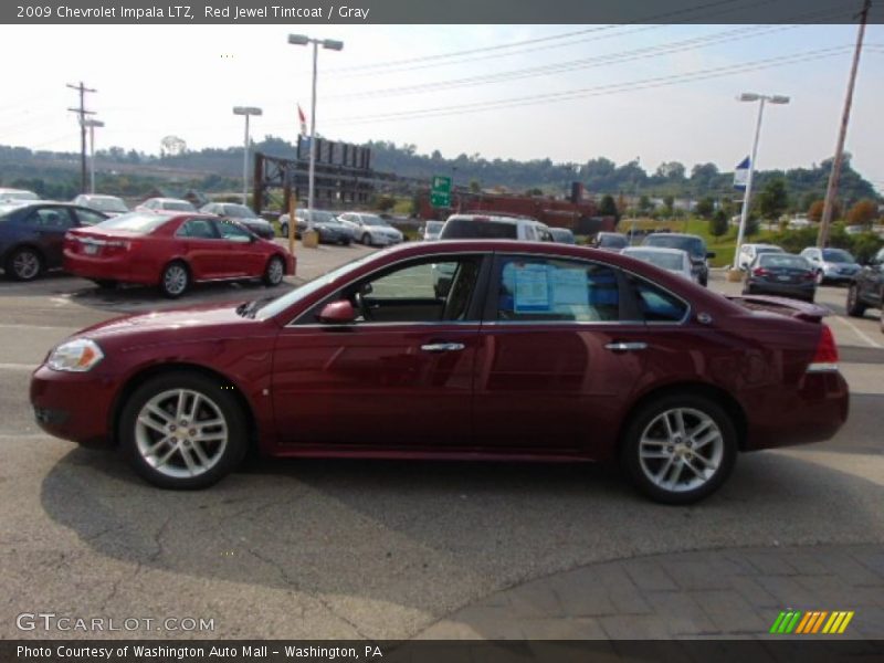 Red Jewel Tintcoat / Gray 2009 Chevrolet Impala LTZ