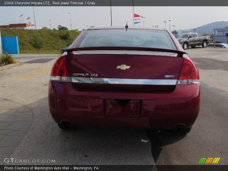 Red Jewel Tintcoat / Gray 2009 Chevrolet Impala LTZ