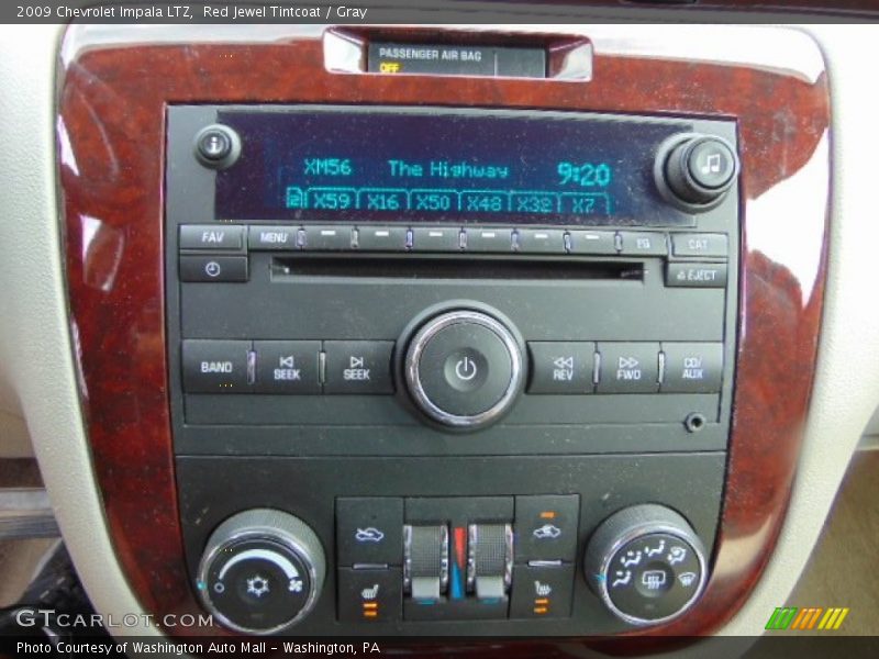 Red Jewel Tintcoat / Gray 2009 Chevrolet Impala LTZ