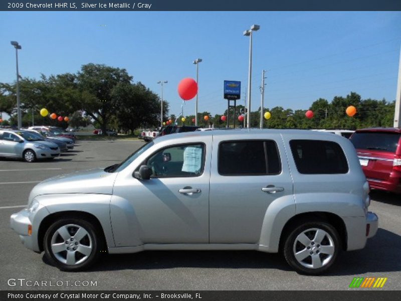 Silver Ice Metallic / Gray 2009 Chevrolet HHR LS