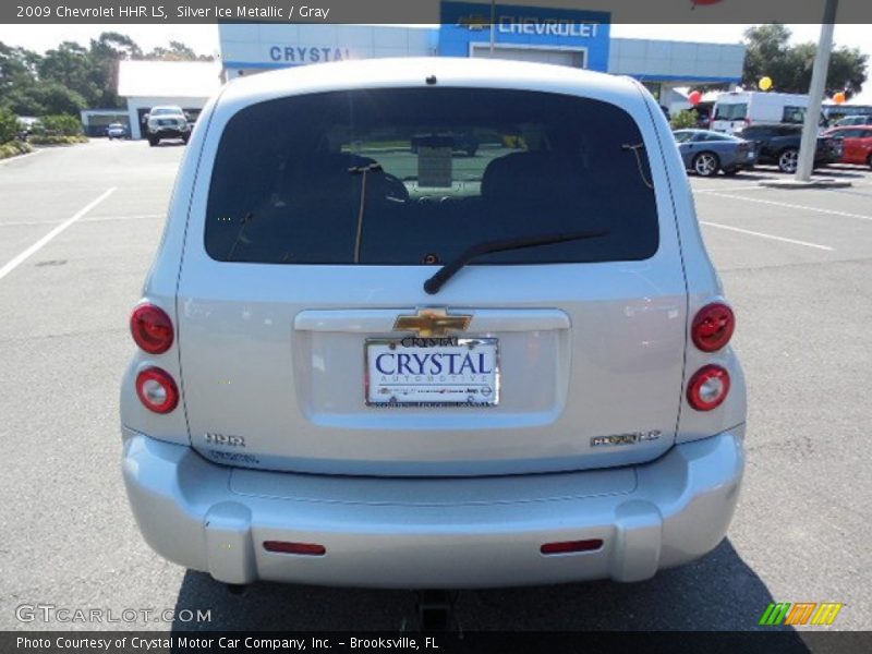 Silver Ice Metallic / Gray 2009 Chevrolet HHR LS