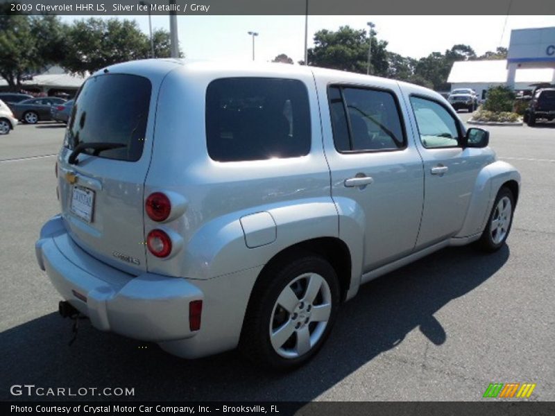 Silver Ice Metallic / Gray 2009 Chevrolet HHR LS