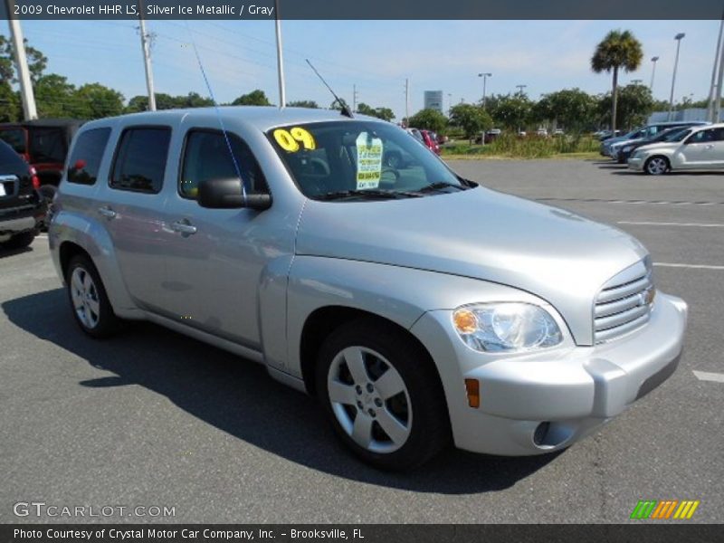 Silver Ice Metallic / Gray 2009 Chevrolet HHR LS