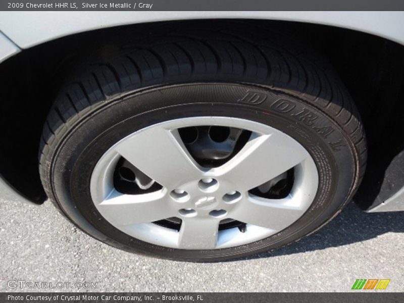 Silver Ice Metallic / Gray 2009 Chevrolet HHR LS