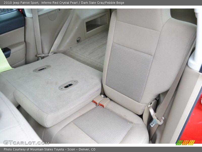 Inferno Red Crystal Pearl / Dark Slate Gray/Pebble Beige 2010 Jeep Patriot Sport