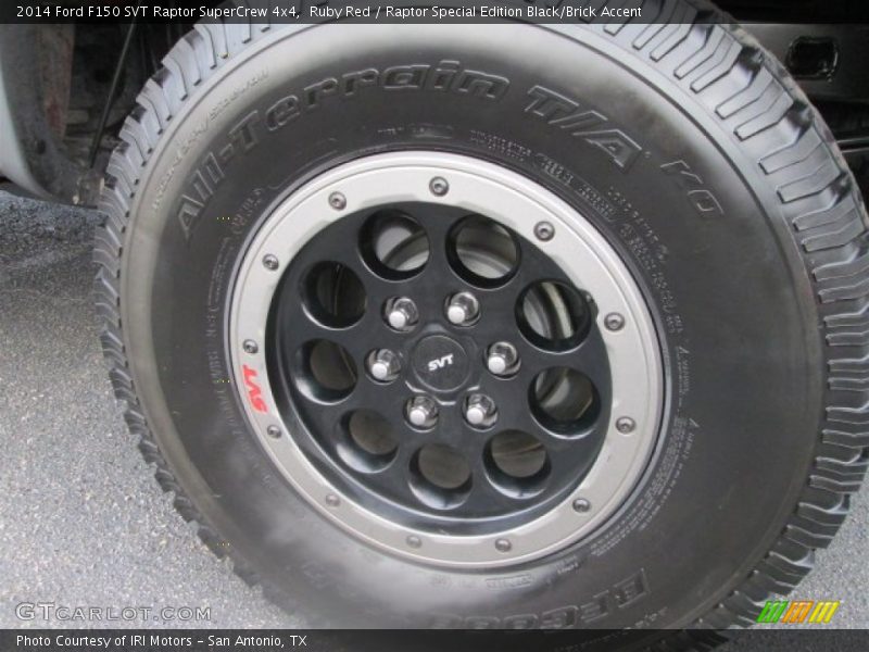 Ruby Red / Raptor Special Edition Black/Brick Accent 2014 Ford F150 SVT Raptor SuperCrew 4x4