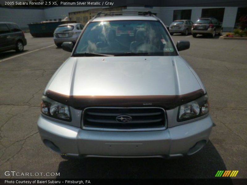 Platinum Silver Metallic / Gray 2005 Subaru Forester 2.5 XS