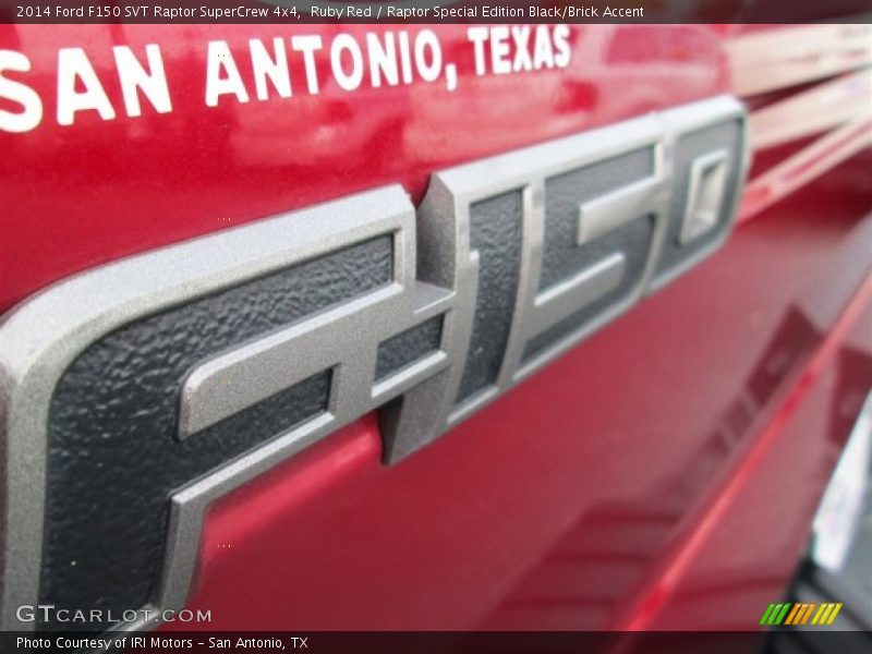 Ruby Red / Raptor Special Edition Black/Brick Accent 2014 Ford F150 SVT Raptor SuperCrew 4x4