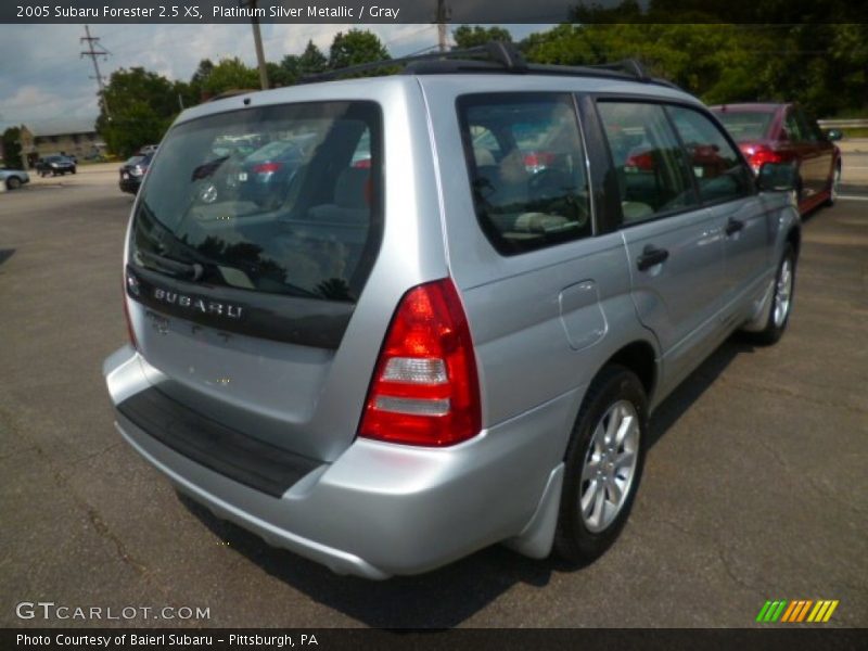 Platinum Silver Metallic / Gray 2005 Subaru Forester 2.5 XS