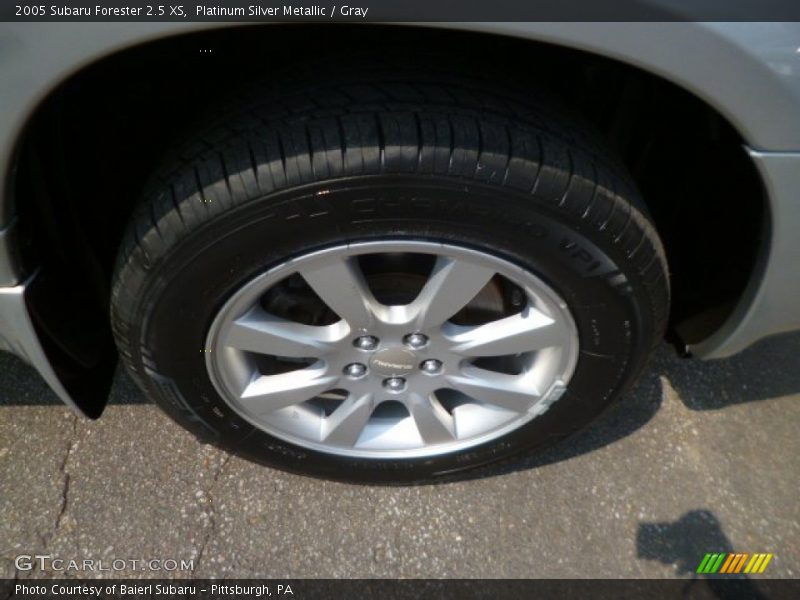 Platinum Silver Metallic / Gray 2005 Subaru Forester 2.5 XS