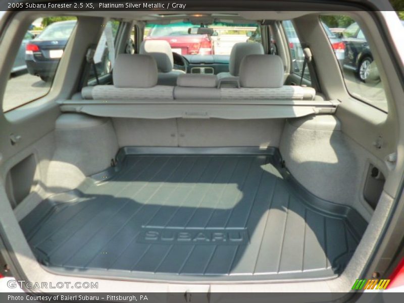 Platinum Silver Metallic / Gray 2005 Subaru Forester 2.5 XS