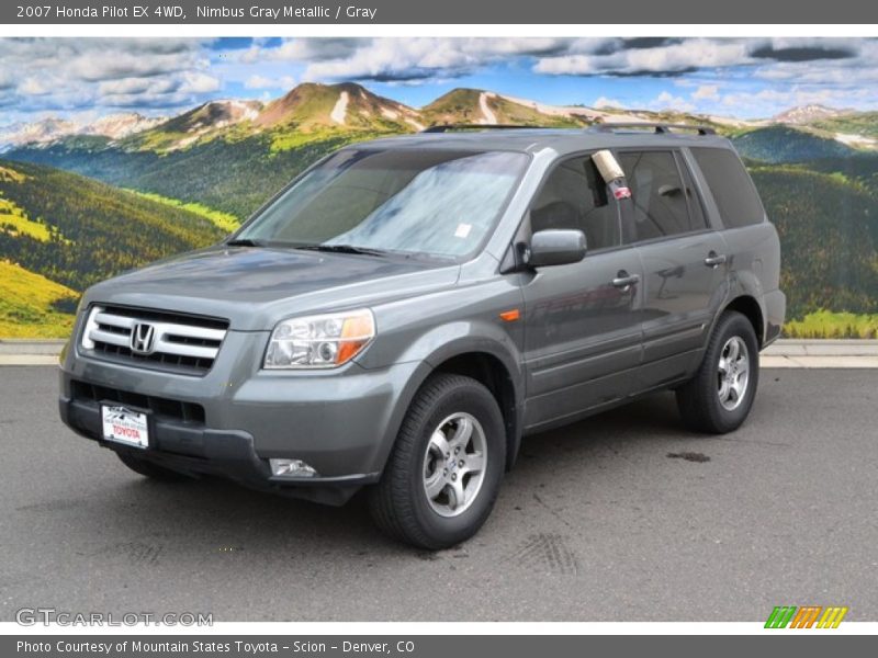 Nimbus Gray Metallic / Gray 2007 Honda Pilot EX 4WD