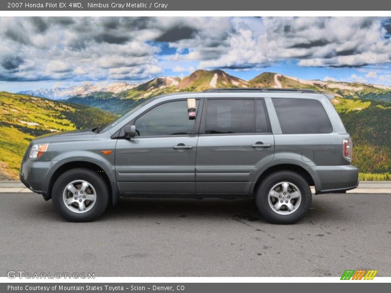 Nimbus Gray Metallic / Gray 2007 Honda Pilot EX 4WD