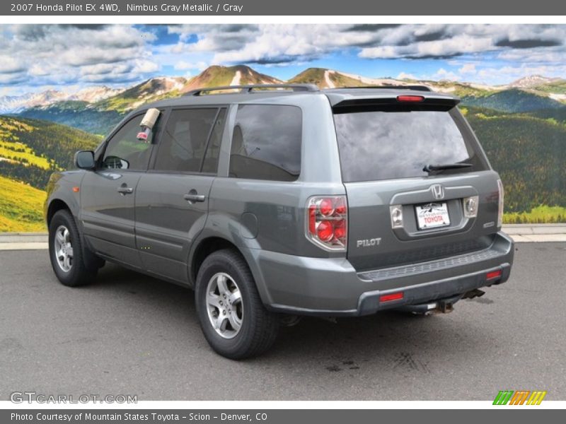 Nimbus Gray Metallic / Gray 2007 Honda Pilot EX 4WD