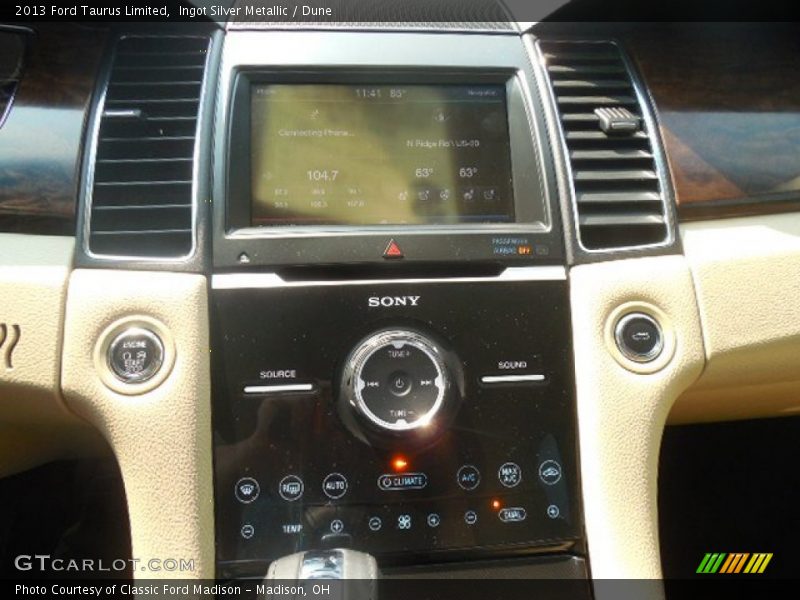 Ingot Silver Metallic / Dune 2013 Ford Taurus Limited