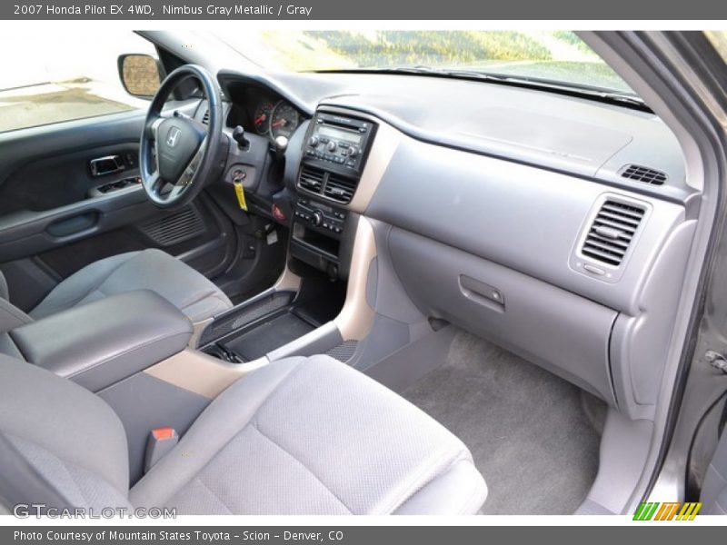 Nimbus Gray Metallic / Gray 2007 Honda Pilot EX 4WD