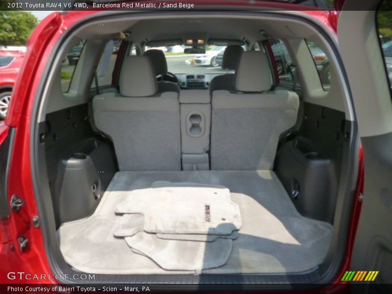 Barcelona Red Metallic / Sand Beige 2012 Toyota RAV4 V6 4WD