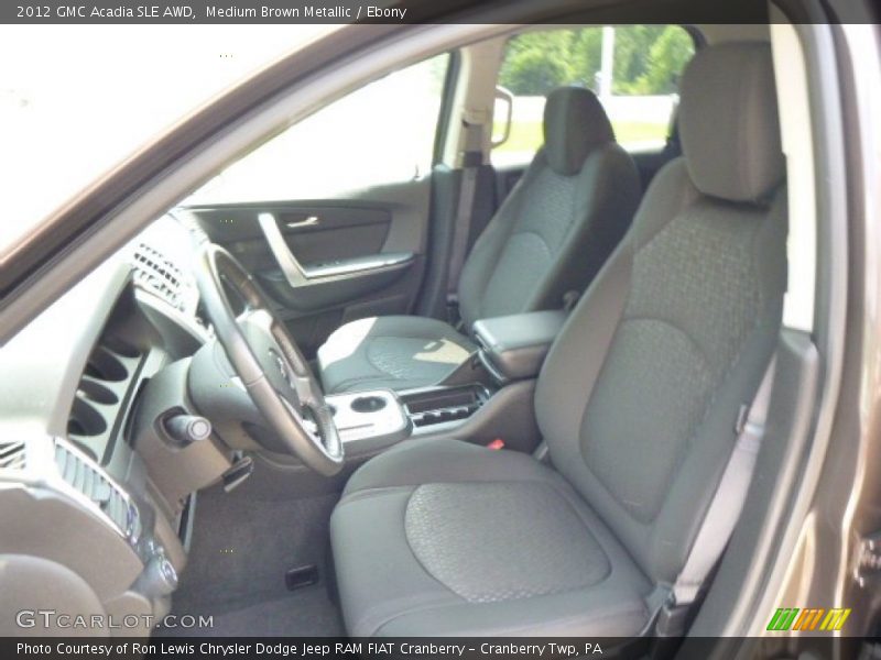 Medium Brown Metallic / Ebony 2012 GMC Acadia SLE AWD