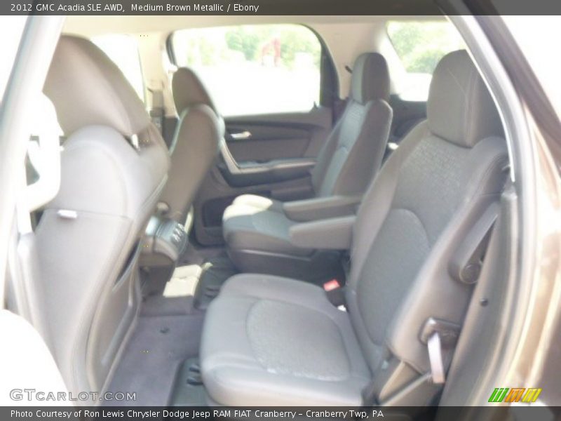 Medium Brown Metallic / Ebony 2012 GMC Acadia SLE AWD