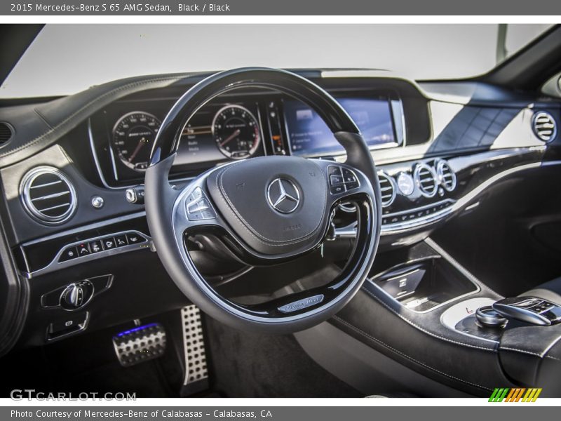 Dashboard of 2015 S 65 AMG Sedan