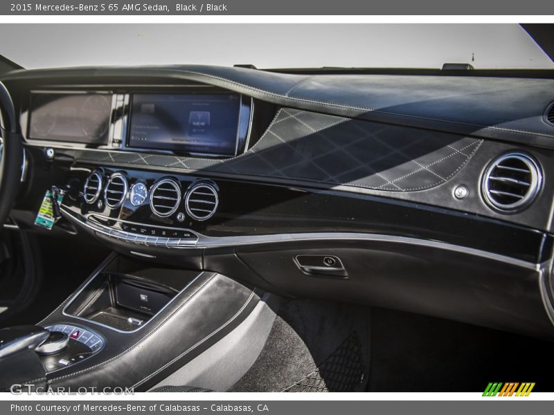 Dashboard of 2015 S 65 AMG Sedan