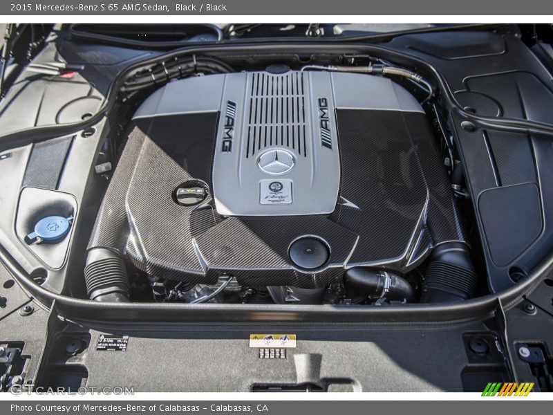  2015 S 65 AMG Sedan Engine - 6.0 Liter AMG biturbo SOHC 36-Valve V12