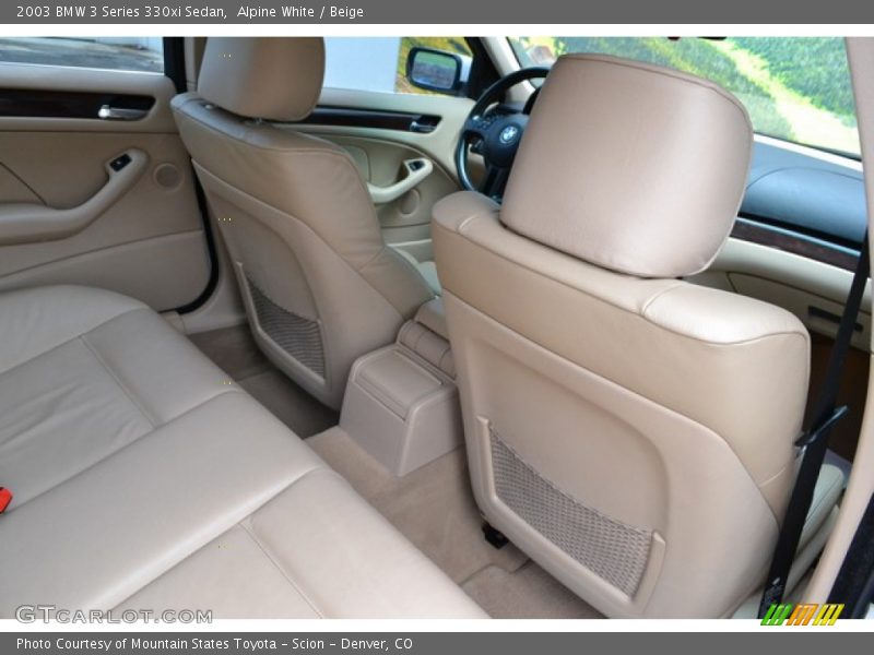 Alpine White / Beige 2003 BMW 3 Series 330xi Sedan