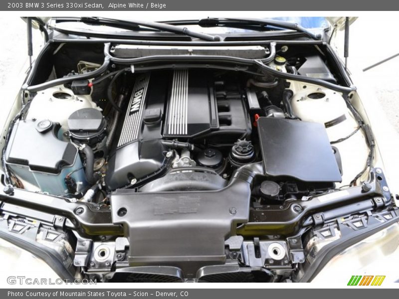  2003 3 Series 330xi Sedan Engine - 3.0L DOHC 24V Inline 6 Cylinder