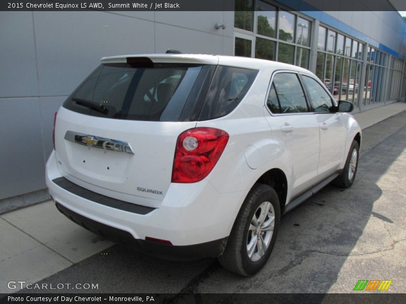 Summit White / Jet Black 2015 Chevrolet Equinox LS AWD