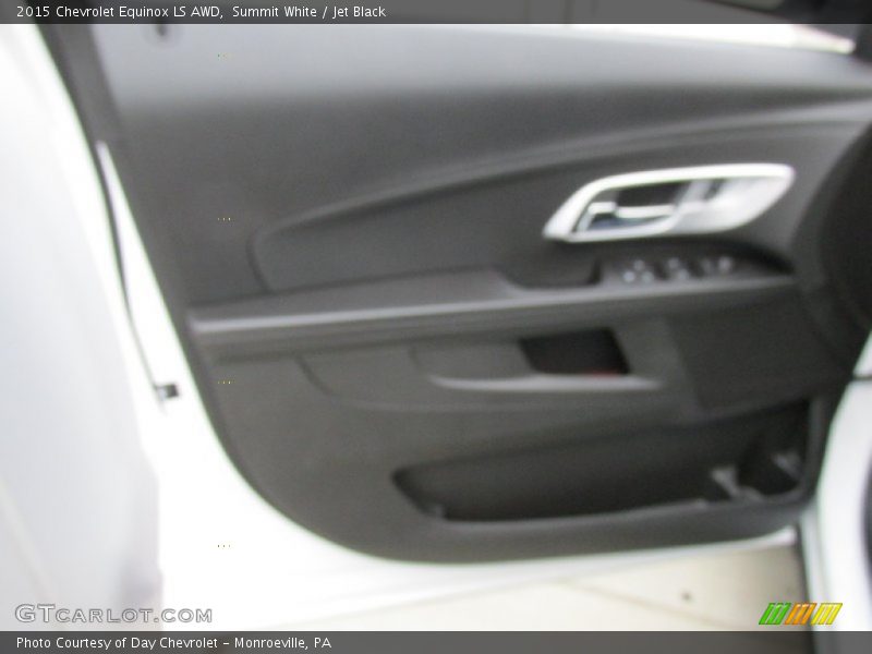 Summit White / Jet Black 2015 Chevrolet Equinox LS AWD