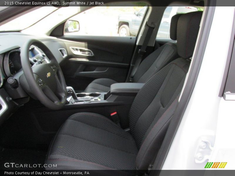 Summit White / Jet Black 2015 Chevrolet Equinox LS AWD