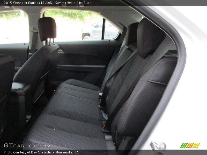 Summit White / Jet Black 2015 Chevrolet Equinox LS AWD