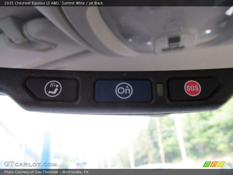 Summit White / Jet Black 2015 Chevrolet Equinox LS AWD