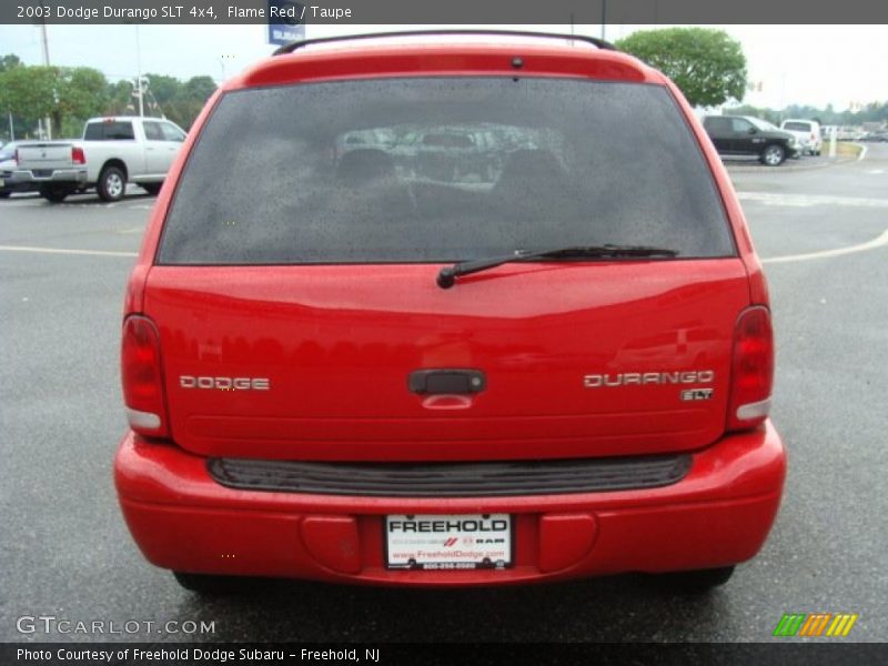 Flame Red / Taupe 2003 Dodge Durango SLT 4x4