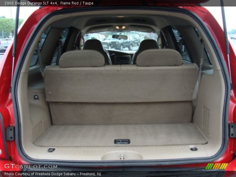 Flame Red / Taupe 2003 Dodge Durango SLT 4x4