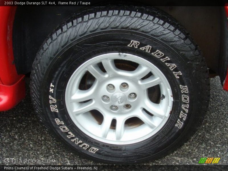 Flame Red / Taupe 2003 Dodge Durango SLT 4x4